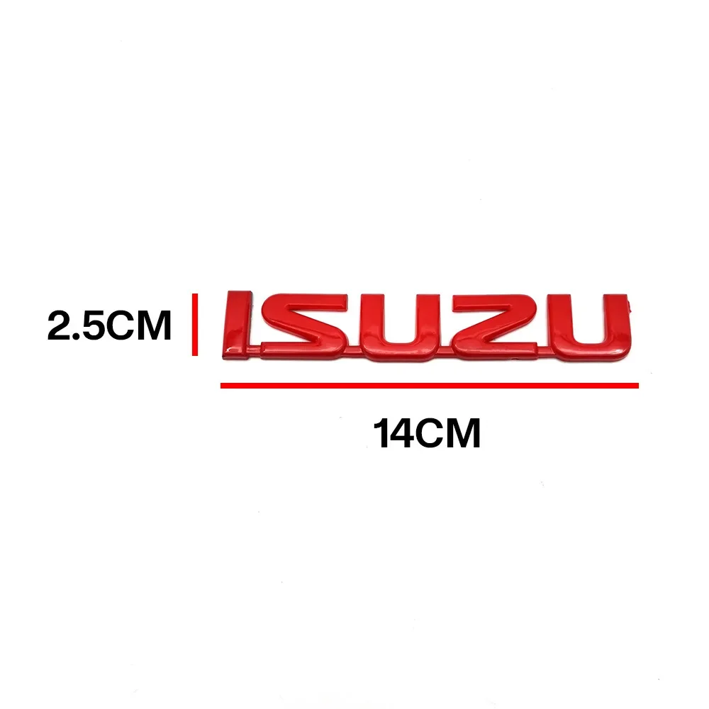 ISUZU D-MAX Rear Emblem Badge Set in Multiple Finishes 5 ISUZU D-MAX Rear Emblem Badge Set in Multiple Finishes - Image 5