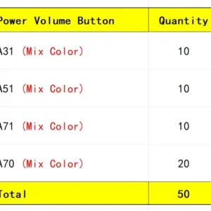 Samsung Button Replacement Set for A31/A51/A70 18 Sb59ede81803c491497b6cffba0879931O