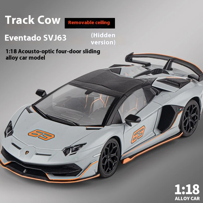 Lamborghini Aventador SVJ Diecast Model 1:18 Scale 2 Lamborghini Aventador SVJ Diecast Model 1:18 Scale - Image 2