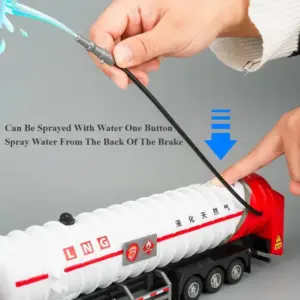 1/24 Scale Oil Tank Truck Model with Lights 9 Sb5e825a401814ca49850652d206f51829