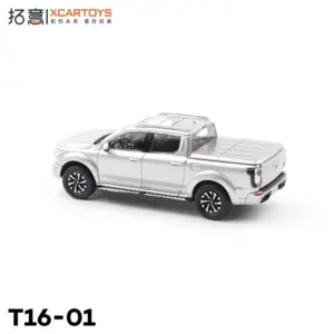 1:64 Silver Die-Cast Pickup Truck for Collectors 7 Sb60647694b6840fd8399f2fd66d9db55d