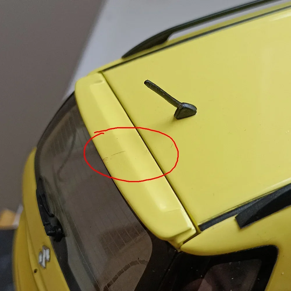 Vibrant Yellow 1:18 Scale SX4 Die-Cast Model 4 Vibrant Yellow 1:18 Scale SX4 Die-Cast Model - Image 4