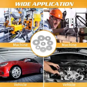 Premium Stainless Steel Flat Washers Set 9 Sb6392aaecdd04813a69a013e7ba2675a0