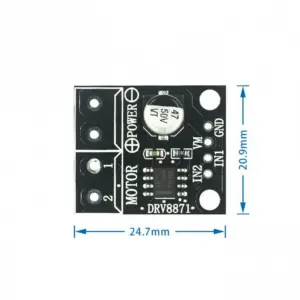 DRV8871 3.6A Motor Driver Board for Robotics 7 Sb63f2b8ce2a3402ab7fd2b08eef5ee56l
