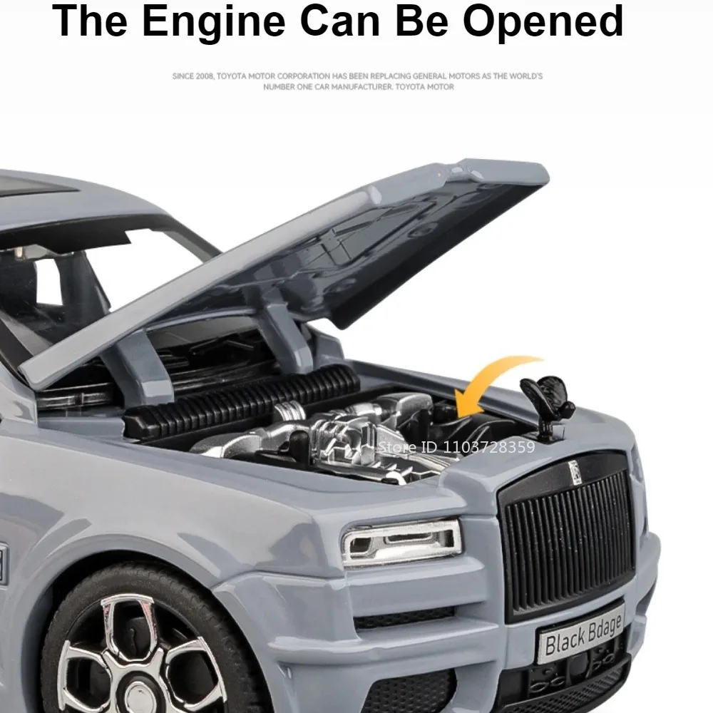 1:32 Scale Diecast Rolls-Royce Cullinan & Wraith Set 5 1:32 Scale Diecast Rolls-Royce Cullinan & Wraith Set - Image 5