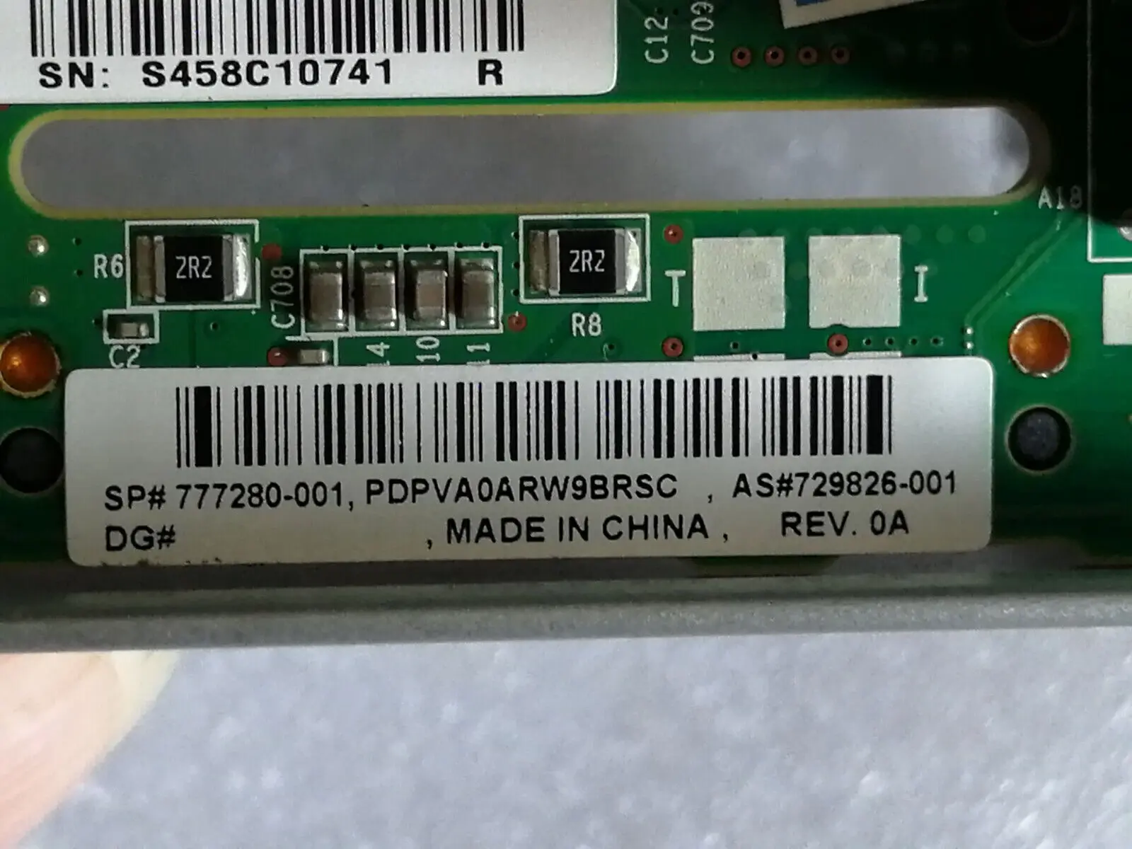 Dell DL380 G9 Server Backplane with 2 SFF HDD Slots 6 Dell DL380 G9 Server Backplane with 2 SFF HDD Slots - Image 6