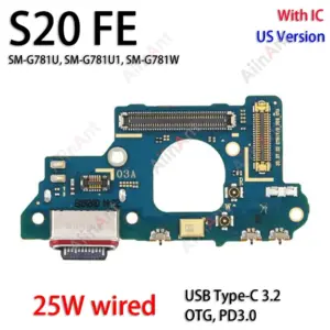 Samsung Galaxy Replacement USB Mic Flex Cable G780F/G780G/G990B/U 18 Sb65aa6d12c0c45ee8f9d7af1638d22deC