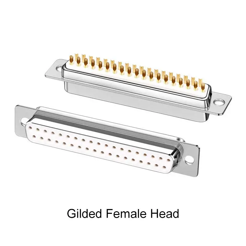 Industrial DB37 90-Degree Connector with Gold Pins 10 Industrial DB37 90-Degree Connector with Gold Pins - Image 10