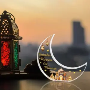 Ramadan Eid Crescent Moon Decor DM-512 8 Sb662b6d01f2b44faa759e1775ad8e86ck