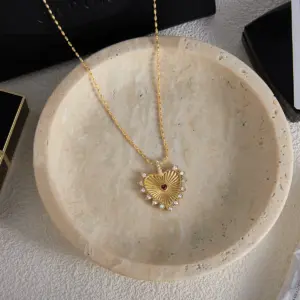 Stainless Steel Heart Pendant Necklace 11 Sb66308ea55874d4db1d184eff346ad02l