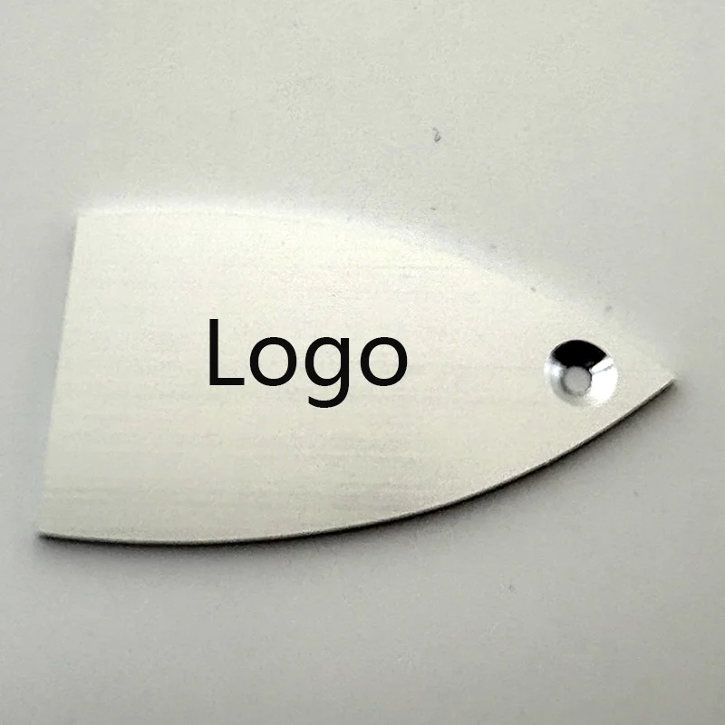 Aluminum Leaf-Shaped Truss Rod Cover Plate for Electric Guitars 4 Aluminum Leaf-Shaped Truss Rod Cover Plate for Electric Guitars - Image 4