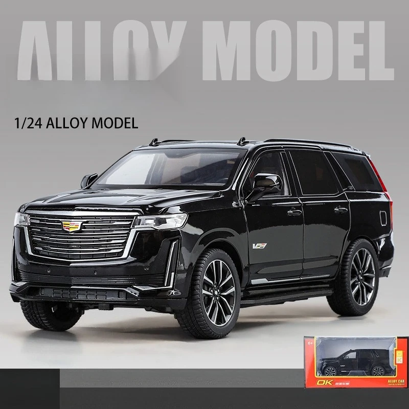1:24 Scale Cadillac Escalade Die-Cast SUV Model 6 1:24 Scale Cadillac Escalade Die-Cast SUV Model - Image 6