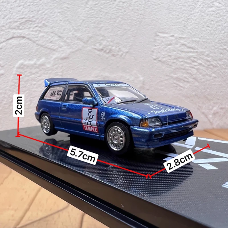 1985 Honda Civic Diecast Model 1:64 Scale 4 1985 Honda Civic Diecast Model 1:64 Scale - Image 4