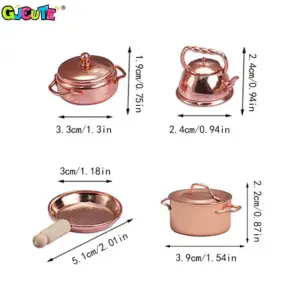 Miniature Kitchen Set for Dollhouses 15 Sb6c42b8fb2ee4d56b3098457be3ae7ddM