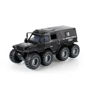 1/24 Scale Armored Vehicle Model with Lights 12 Sb6d6c0ae76244a0d825751fd7e23073fX