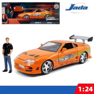 1995 Toyota Supra 1/24 Diecast Model Orange 13 Sb6e412a0cd53483eb98d21dba2b5b4cfu