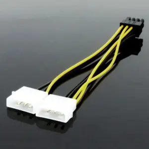 8-Pin to Dual 4-Pin PCI Express Power Cable 8 Sb6e5b62dd9b944a3934e068869a44947w