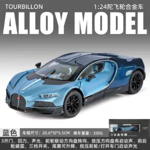 Blue 1:24 Scale Bugatti Model Car 14 Sb7015cd377e04fbeb73b226b27648525L