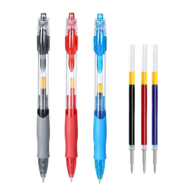 Retractable Gel Pens Set with 0.5mm Tips 4 Retractable Gel Pens Set with 0.5mm Tips - Image 4