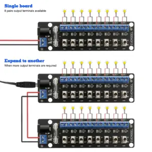 8-Channel 3V-24V DC Power Distribution Module 10 Sb73ac7baf69645f7b8aa9ed09309154cJ