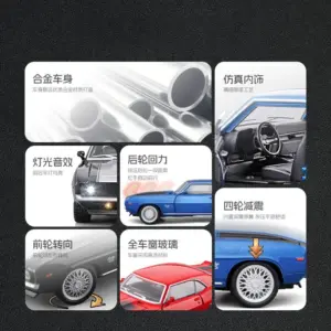 1:32 Chevrolet Camaro SS Diecast Model 9 Sb7732c869fba45cca5e4ca96cdccd3e2I