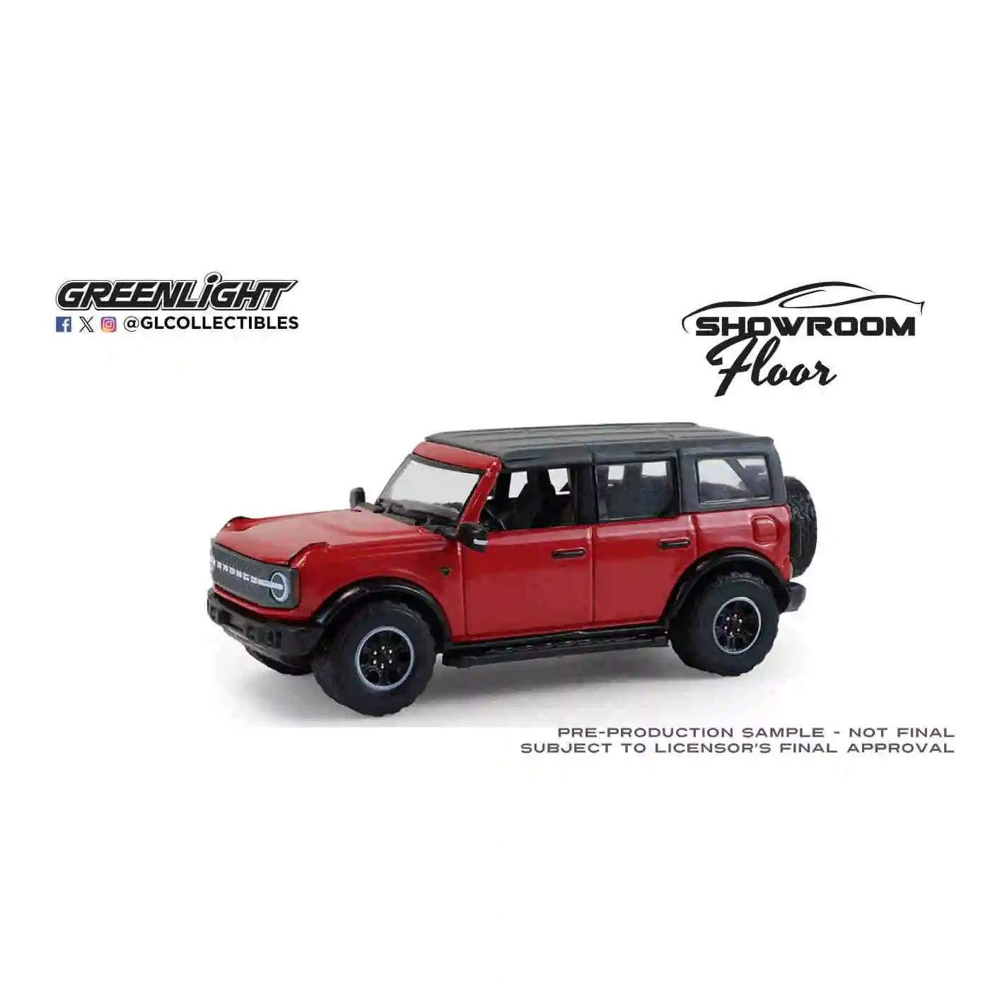 Vivid Chili Red Ford Bronco Model by Greenlight 5 Vivid Chili Red Ford Bronco Model by Greenlight - Image 5