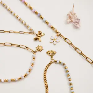 Stainless Steel Gold-Tone Women's Bracelet 13 Sb78114b4167f4ada9c69f4a47cbc84d3j