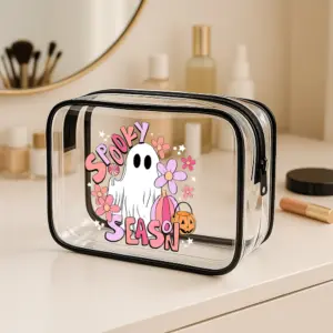 Clear PVC Women's Weekender Bag in Medium Size 9 Sb79c4278886f4a979aa29654cbd90507z