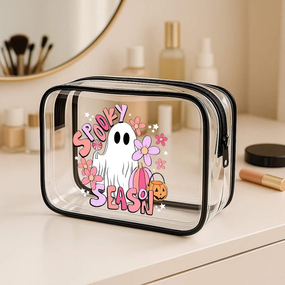 Clear PVC Women's Weekender Bag in Medium Size 4 Clear PVC Women's Weekender Bag in Medium Size - Image 4