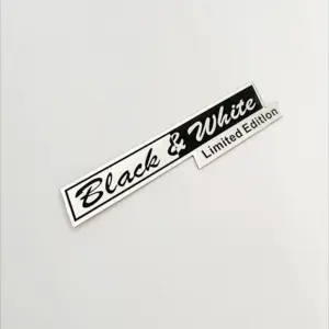 Black & White Range Rover Limited Edition Emblem Badge 7 Sb7ad433eb34946c78957e8ba3563c97eR