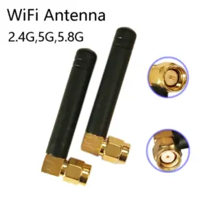 Dual-Band WiFi Antenna 50W, 3dBi, SMA