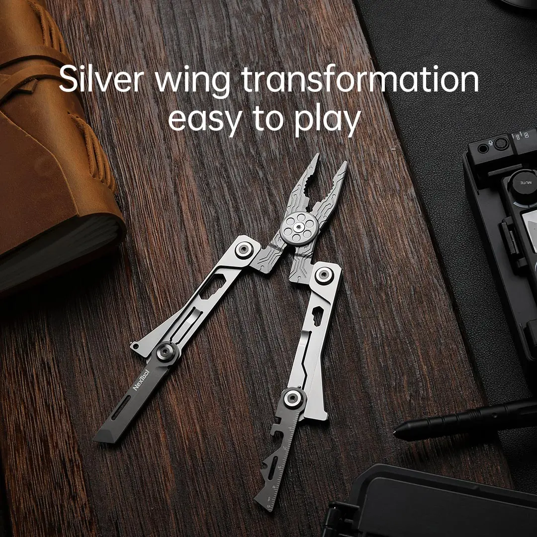 White Multi-Function EDC Tool Set 6 White Multi-Function EDC Tool Set - Image 6