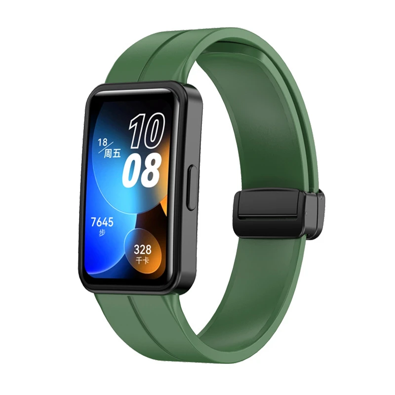 Silicone Magnetic Strap for Huawei SmartBand 8-10 5 Silicone Magnetic Strap for Huawei SmartBand 8-10 - Image 5