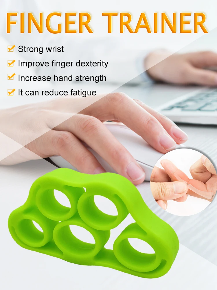 Silicone Hand Grip Strengthener for Fitness & Rehab 5 Silicone Hand Grip Strengthener for Fitness & Rehab - Image 5