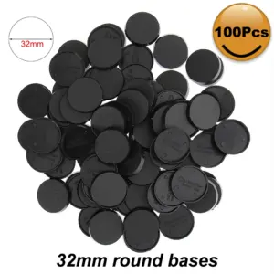 32mm Round Miniature Bases for War Games