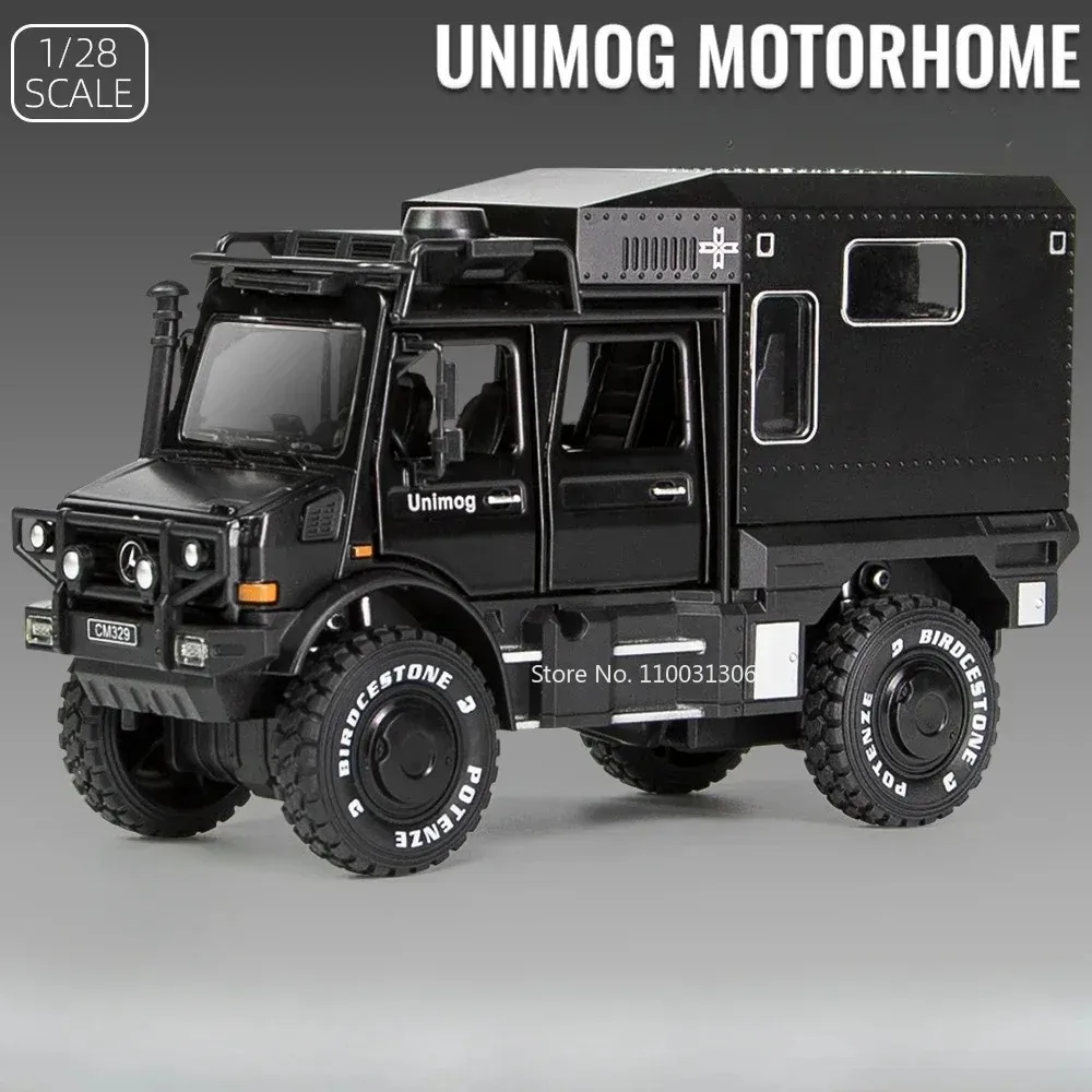 1:28 Scale Unimog Off-Road Vehicle Toy 10 1:28 Scale Unimog Off-Road Vehicle Toy - Image 10