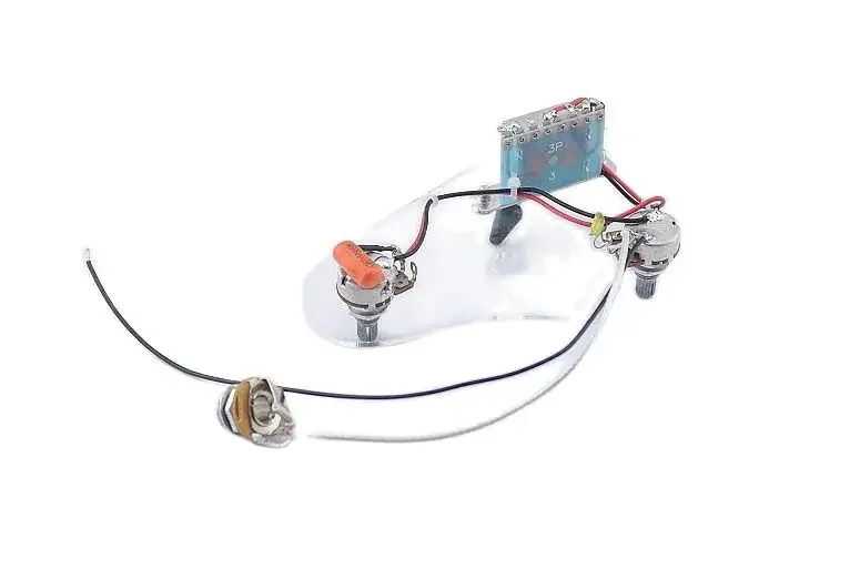 Electric Guitar Wiring Harness Set with 500K Pots 5 Electric Guitar Wiring Harness Set with 500K Pots - Image 5