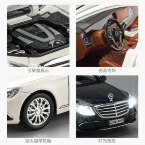 Mercedes-Benz E300eL Diecast Model 1:24 Scale 11 Sb82c3c3282f94f11ad1df77834635015U