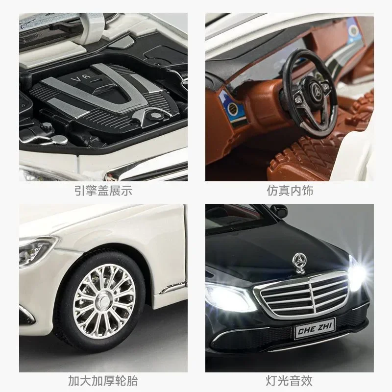 Mercedes-Benz E300eL Diecast Model 1:24 Scale 4 Mercedes-Benz E300eL Diecast Model 1:24 Scale - Image 4