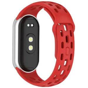 Breathable Silicone Strap for Xiaomi Mi Band 8/9/10 16 Sb831bba91b50467d8bebc5a2505b4183E