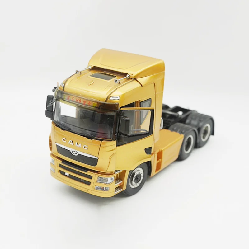 Gold Diecast 1:28 Scale Traction Truck Model 3 Gold Diecast 1:28 Scale Traction Truck Model - Image 3