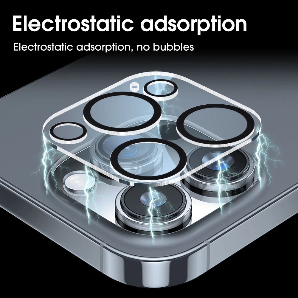 iPhone Camera Lens Protectors Set (Models 13-16) 5 iPhone Camera Lens Protectors Set (Models 13-16) - Image 5