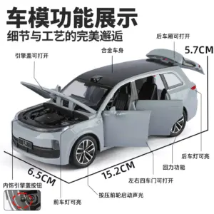 Li Auto L9 SUV Alloy Model 1:32 Scale 11 Sb867ef569db847738630223ae761c06bI