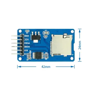 Micro SD Card Reader Module for Embedded Systems 6 Sb86f2e31764545f8ba43780ae88c32f2T