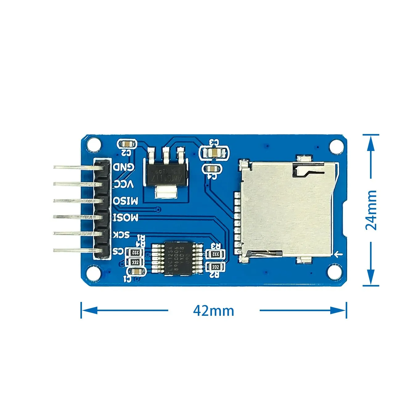 Micro SD Card Reader Module for Embedded Systems 3 Micro SD Card Reader Module for Embedded Systems - Image 3