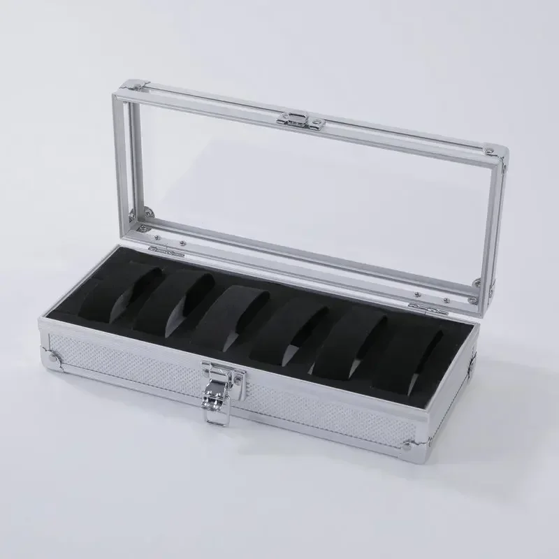 Aluminum Watch Box WT0192 with 6 or 12 Slots 8 Aluminum Watch Box WT0192 with 6 or 12 Slots - Image 8