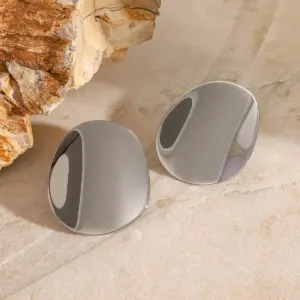 Stainless Steel Oval Earrings Model JDE2408043 13 Sb877684226ef4bc9b2b3ecb15c395e61z