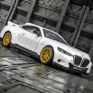 White BMW CSL 3.0 Diecast Car Model 10 Sb886a2b221f143b6a820c5f2f6dbcd0es