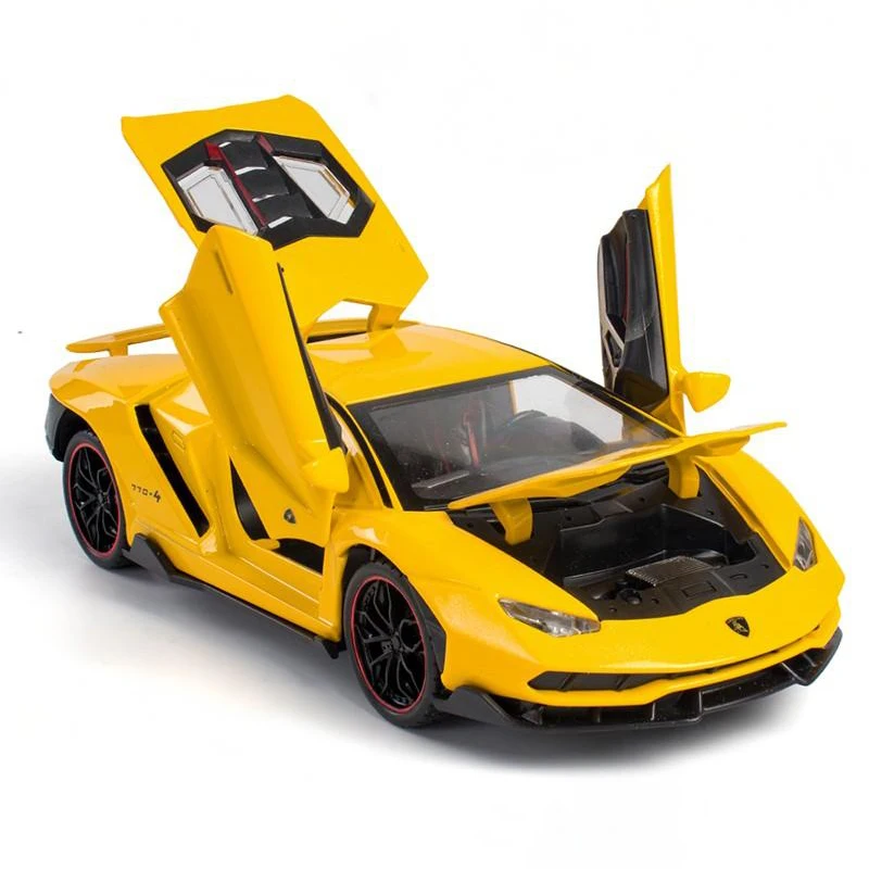 1:24 Scale Diecast Sports Car Model in Bright Colors 9 1:24 Scale Diecast Sports Car Model in Bright Colors - Image 9