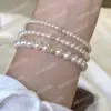 Freshwater Pearl Bracelet Set with Sterling Silver